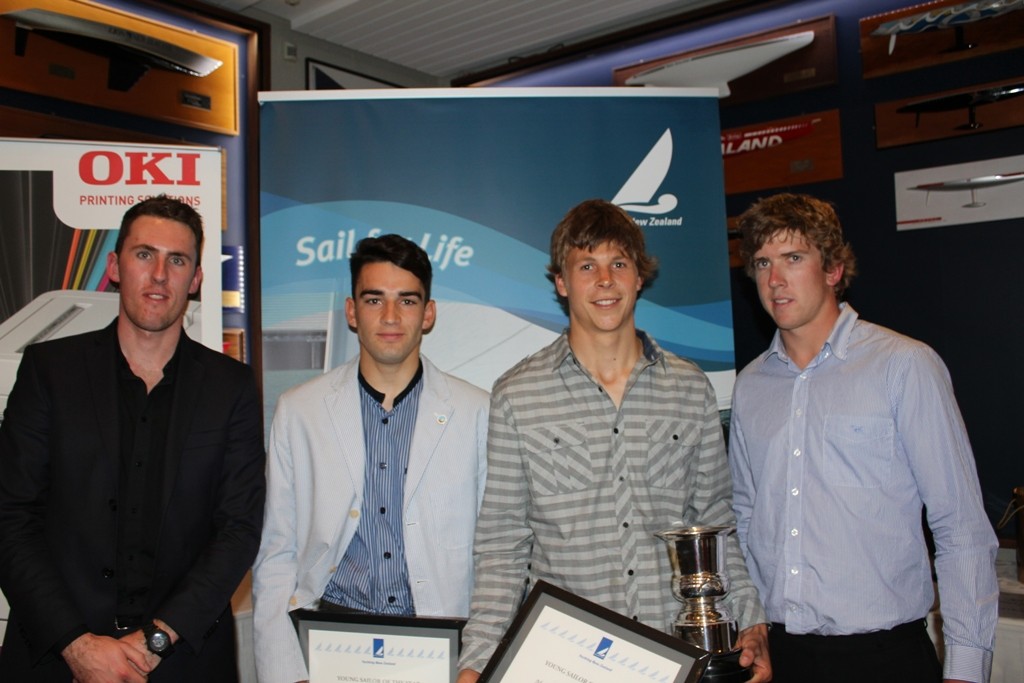 Marcus Hansen and Josh Porebski were named Singapore Airlines Young Sailor of the Year 2012 - 2012 Yachting Excellence Awards © Jodie Bakewell-White